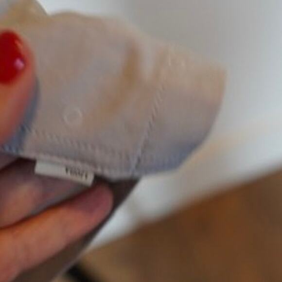 Vuori Short Sleeve Bridge Button Collared Top Gray Mens Size Small - Picture 5 of 8